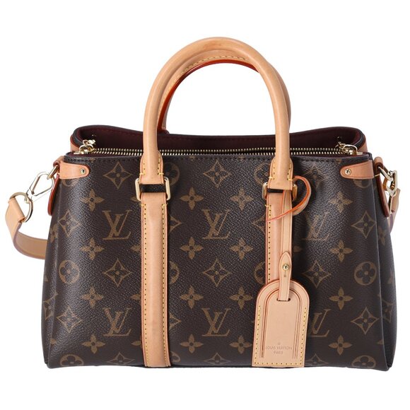 Louis Vuitton Soufflot BB Monogram Satchel Shoulder Bag M44815 Canvas